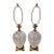 Vintage Cut Crystal & Brass Greek Key Table Lamps - a Pair For Sale
