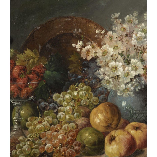 English Artist, Still Life, Early 20th Century, Oil on Canvas For Sale - Image 3 of 7