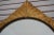 Traditional Vintage Square Gold Leaf Finish Decorator Leaf Mirror For Sale - Image 3 of 9