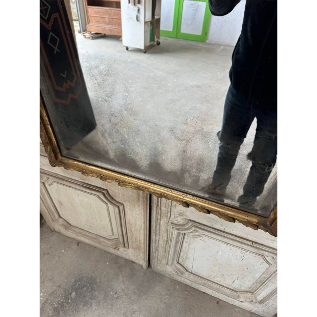 Antique Carved Mirror, 19th Century For Sale - Image 4 of 11