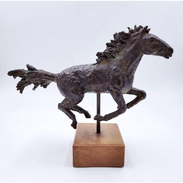 Bronze Running Horse by Piero Augusto Donati, Italy, 1980s-1990s For Sale - Image 12 of 12