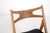 Black CH29 Sawbuck Chairs in Oak by Hans J. Wegner for Carl Hansen & Søn, 1950s, Set of 5 For Sale - Image 8 of 13
