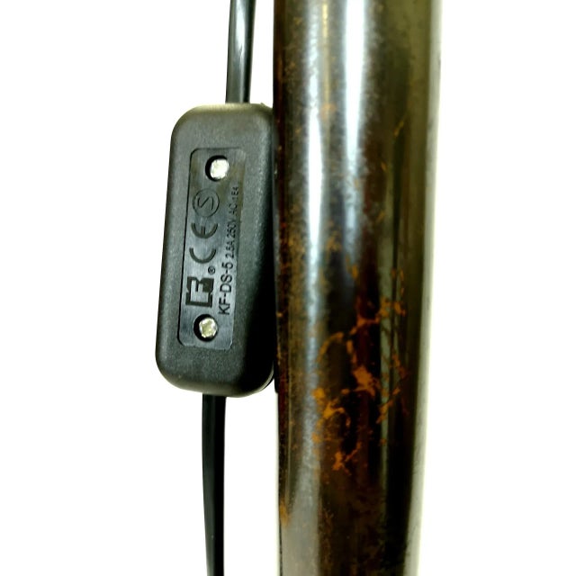 Brown Patinated Copper Floor Lamp, 1960s For Sale - Image 8 of 17
