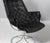 2020s Vintage Jetson Lounge Chair with Black Leather by Bruno Mathsson for Dux, 2024 For Sale - Image 5 of 9
