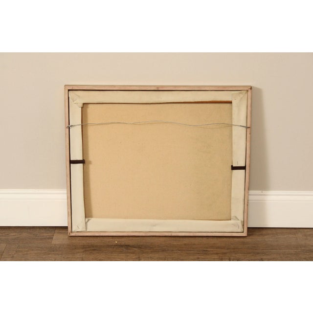 Jans Rithamer 'Depot' Original Oil Painting on Canvas For Sale - Image 12 of 12