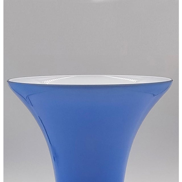 1970s 1970s Exquisite Vintage Murano Glass Vase by Ca Dei Vetrai For Sale - Image 5 of 7