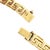 Greek Design Necklace 18k Gold Link Graduated Collar For Sale - Image 4 of 4