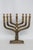 Jerusalem Seven Branch Brass Menorah Enamel Shields 12 Tribes of Israel 4504b For Sale - Image 14 of 14