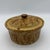 Antique Brown Sponge Decorated Yellow Ware Cake Crock With a Lid, 1880’s For Sale - Image 11 of 12