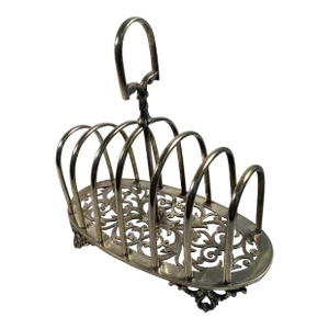 Late 19th Century Victorian, Scroll, Toast Rack