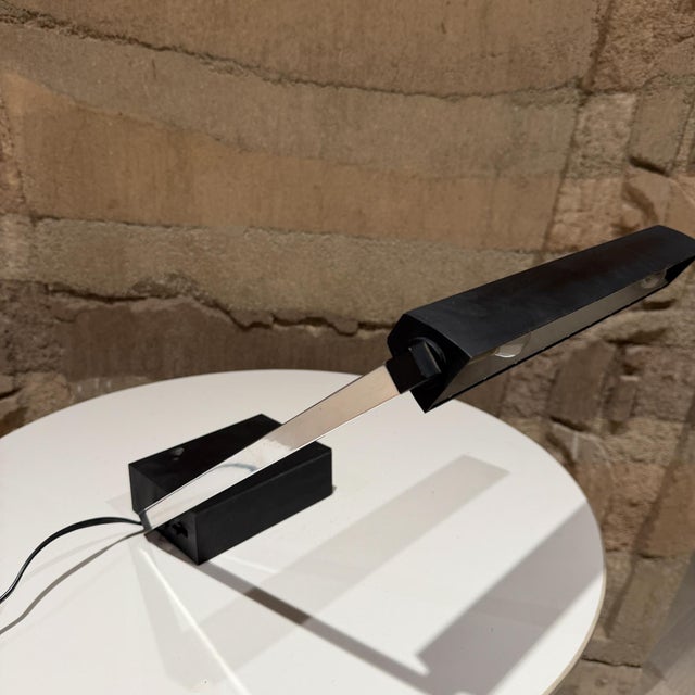 1960s Baton Desk Lamp Michael Lax Lightolier Mid Century Modern For Sale - Image 5 of 10