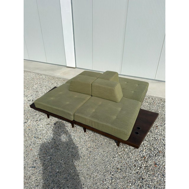 Vintage Italian Modular Living Room Sofa, 1970s, Set of 4, in Good conditions. Designed 1970 to 1979