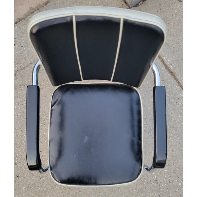 Mid 20th Century Streamline Art Deco Springer Club Chair For Sale - Image 10 of 17