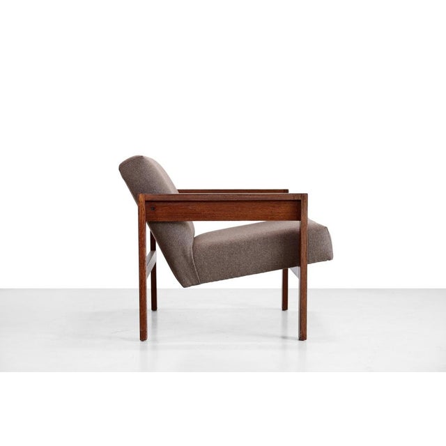 1960s Modernist Wenge Wood Chair by Hein Stolle for T Spectrum, 1960s For Sale - Image 5 of 9