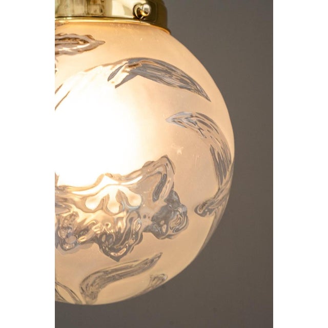 Art Nouveau Ceiling Lamp, Vienna, 1908 For Sale - Image 11 of 12