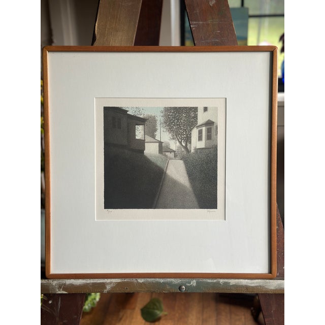 About the Artwork: Offered is a pristine, hand-signed original limited-edition stone lithograph by the internationally...