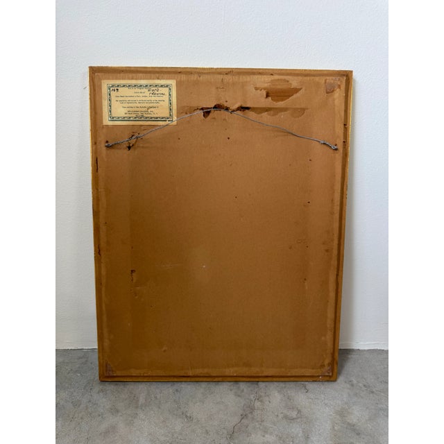 Zaza Meuli (Italian–American, B. 1892) Heavy Oil Impasto Still Life Painting For Sale - Image 11 of 11