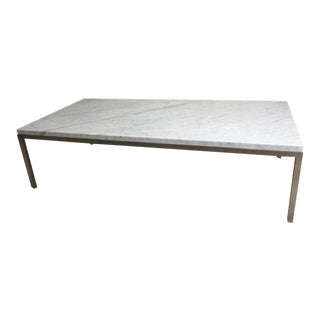 Room & Board Portica Custom Marble Coffee Table For Sale
