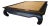 Large Hand-Carved Vintage Opium Coffee Table / Daybed – 80” Statement Piece For Sale
