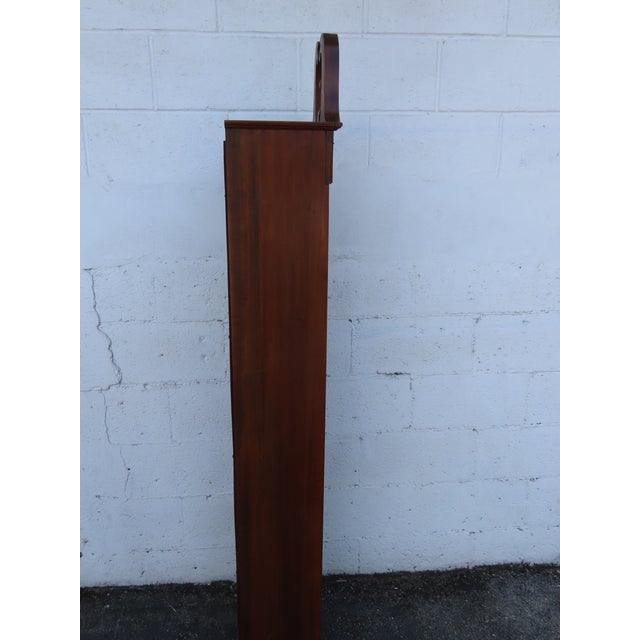 Early 1900s Rockford Tall Narrow Bookcase Display Shelving Cabinet 6357 For Sale - Image 10 of 18