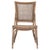 Wood Luna Rattan Frame Armless Dining Chair 2pc by Essentials for Living For Sale - Image 7 of 15