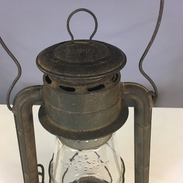 Rustic Dietz Railroad Lantern Chairish