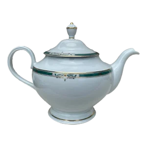 Mid-Century French Porcelain Teapot Limoges