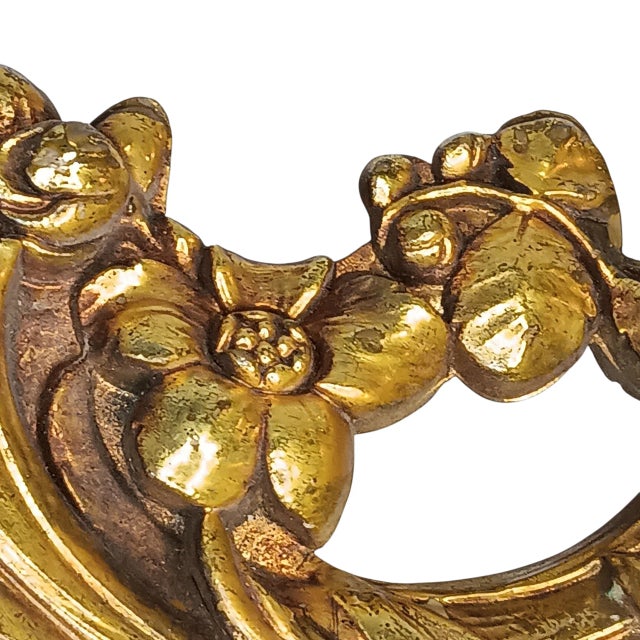 Vintage Gold Peacock Pheasant Statute Figurine Hollywood Regency Mid-Century Modern 13" X 7" For Sale - Image 10 of 14