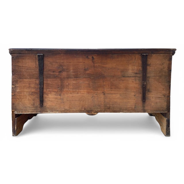 Alpine Painted Blanket Chest, 1801 For Sale - Image 17 of 18