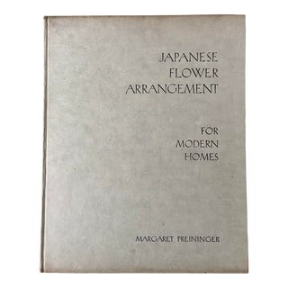 Japanese Flower Arrangement for Modern Homes Book, 1937 For Sale