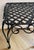 Mid 20th Century Pair of French Wrought Iron Square Accent Tables, Lattice Tops and Scroll Legs For Sale - Image 5 of 9