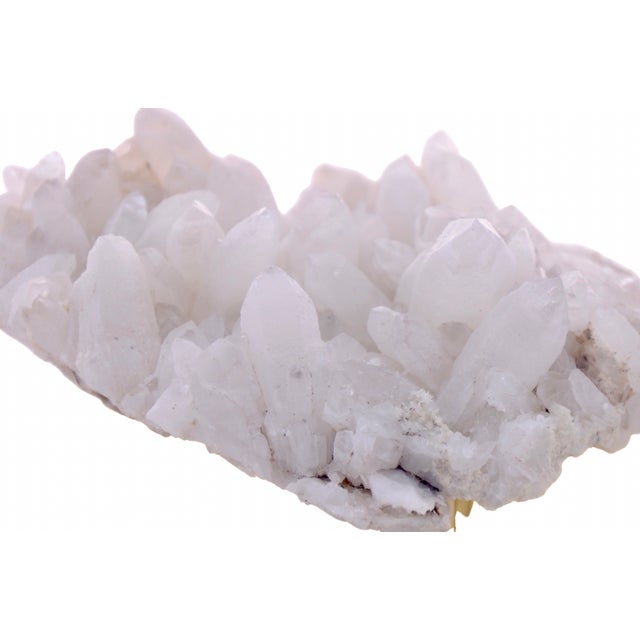 Sparkling Natural Crystal W/ Stand For Sale - Image 4 of 8