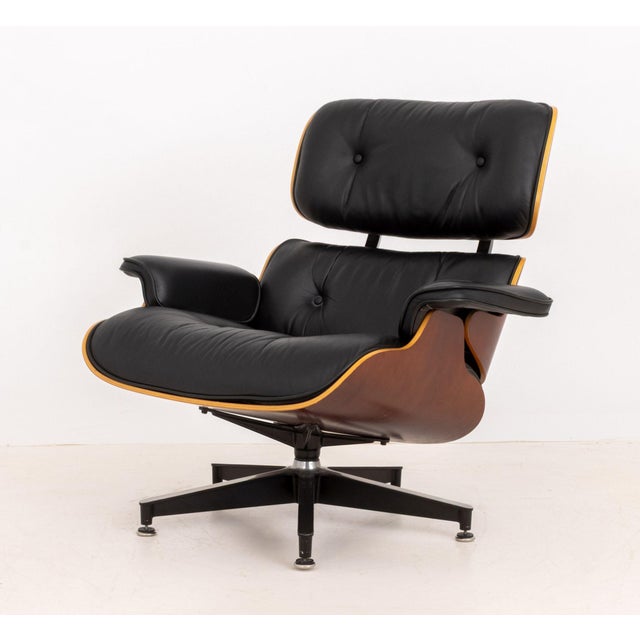 Eames for Herman Miller Lounge Chair and Ottoman For Sale - Image 9 of 14