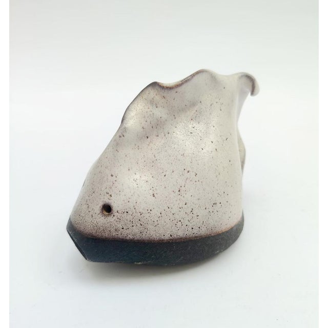 Ceramic Fish Sculpture from Alessio Tasca, 1970s For Sale - Image 4 of 11