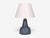 1960s Mid-Century Modern Søholm Stentøj, Table Lamp, Light Blue Stoneware For Sale - Image 4 of 10