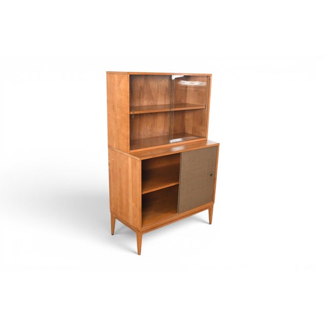 Wood Mid 20th Century Paul McCobb Model 1515-B Planner Group Credenza With Hutch For Sale - Image 7 of 13