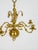 20th Century Swedish Brass Chandelier with Floral Motifs, 1920 For Sale - Image 3 of 10