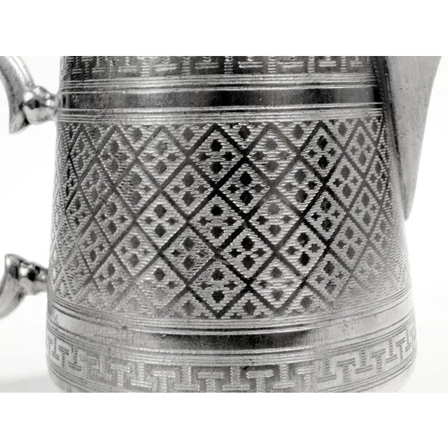 Art Nouveau Milk Jug by Schiffers, Poland, Early 1900s, in Very Good conditions. Designed 1890 to 1919 This piece has an...