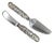 1990s Tiffany & Co. Sterling Silver Cheese Knife & Pate Butter Spreader Set- 2 Pieces For Sale
