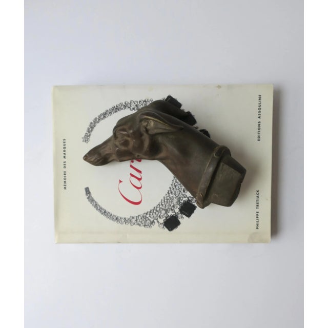 Art Deco Bronze Dog Animal Sculpture Art Deco Period For Sale - Image 3 of 11