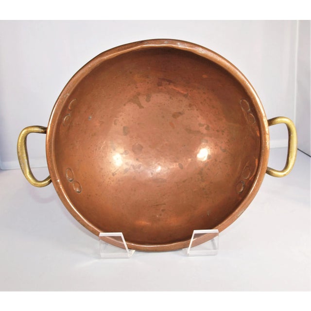 Antique French Copper Chocolate Tempering Pot/Double Boiler Chairish