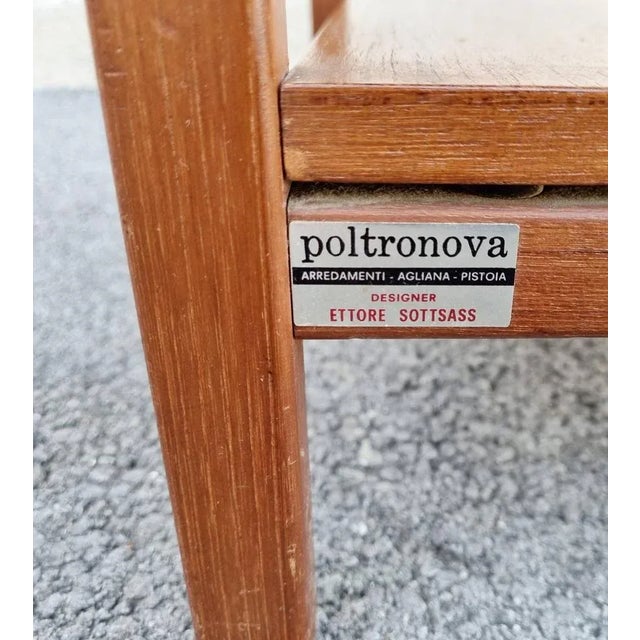 Vintage Bedside Table by Ettore Sottsass for Poltronova, 1960s, in Flawless conditions. Designed 1960 to 1969 This piece...