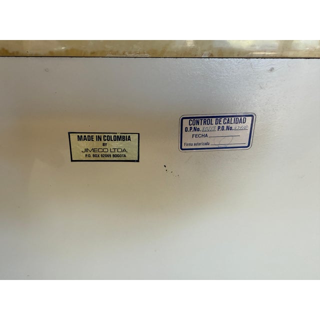 1980s Enrique Garcel for Jimeco Goatskin Lacquered Night Stands, A Pair For Sale - Image 10 of 18