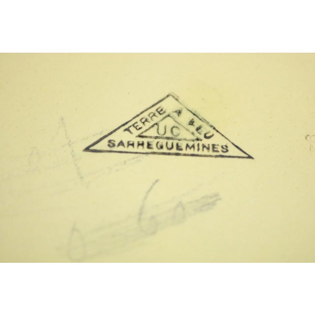 Yellow Late 19th Century French Yellow Ware Cassarole W/ High Domed Lid For Sale - Image 8 of 8