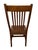 Wood Vintage Stickley Style Mission Oak Dining Chairs - Set of 6 For Sale - Image 7 of 8