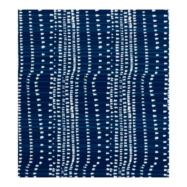 Cape Town Fabric Navy Blue Sample Chairish