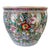 Chinoiserie Late 20th Century Large Chinese Famille Rose Millefleurs Thousand Flowers Fish Bowl Planter For Sale - Image 3 of 8