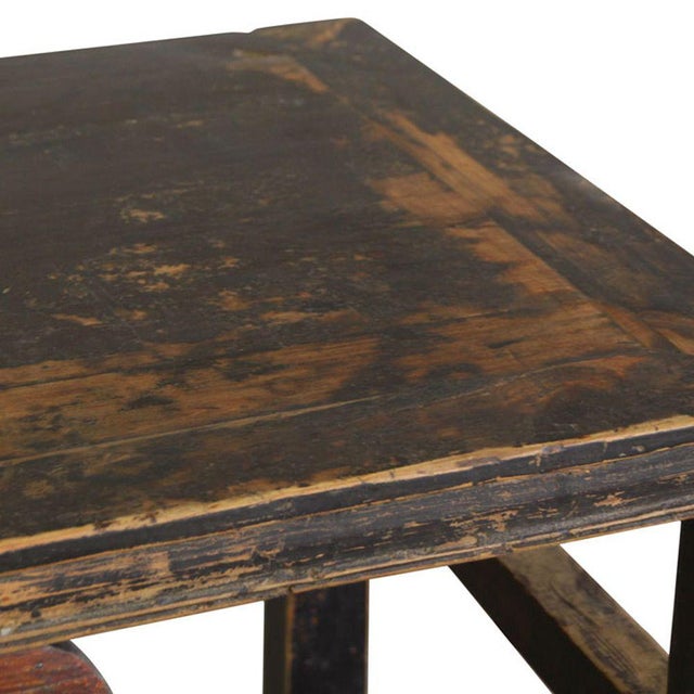 Antique Chinese Carved Shanxi Console Table For Sale - Image 3 of 5