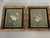 Chinese Gorgeous Pair of Chinese Floral Watercolors Signed Framed For Sale - Image 3 of 9