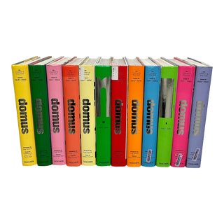 1928-1999 Domus by Taschen Hardcover Books - 12 Volume Set For Sale